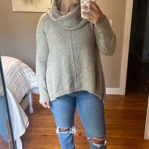 Kaisely tan sweater; size medium